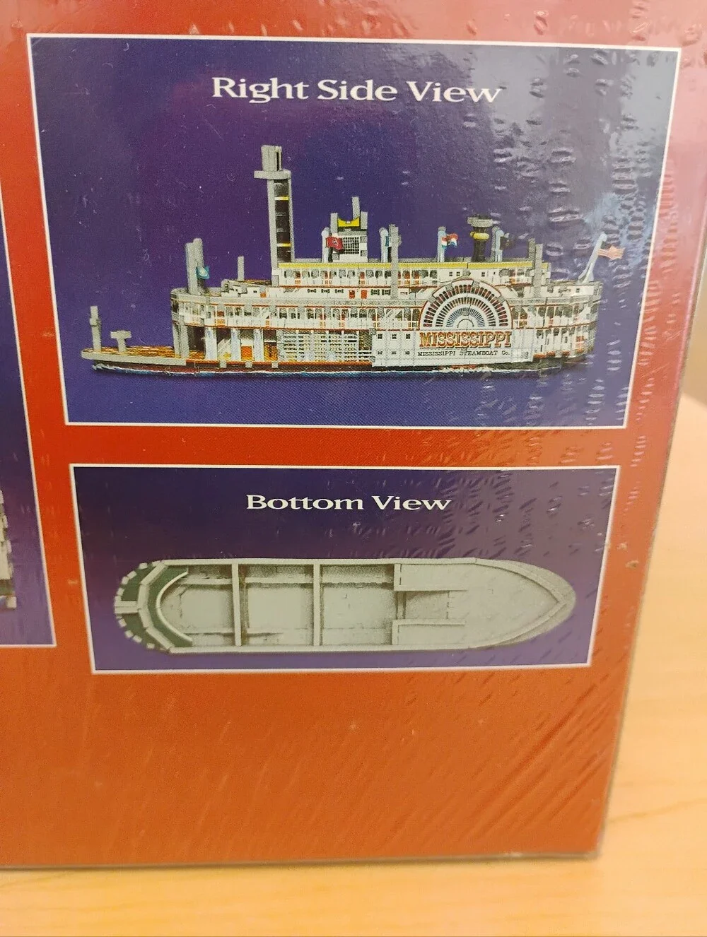 🆕 Puzz3D Mississippi Steamboat Hasbro 406 Piece Vintage Puzzle FactorySealed